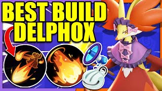 This DELPHOX BUILD has such a HIGH WIN RATE  Pokemon Unite [upl. by Palma]