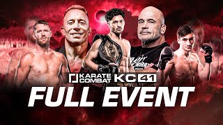 Karate Combat 41 FULL EVENT with GSP amp Bas Rutten [upl. by Gilberta189]