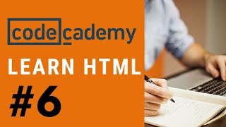 Codecademy HTML  Part 6  Semantic HTML [upl. by Cavallaro]