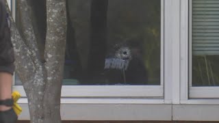 Hid in the corner FuquayVarina Middle put on lockdown after student fires gun at window [upl. by Theurich]