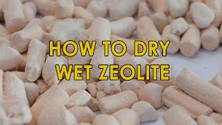 Zeolite Drying  Restoration Wet Zeolite [upl. by Berkman]