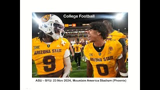 ASU BYU college Football photos [upl. by Denise684]