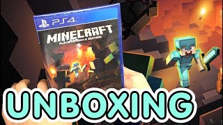 MineCraft Playstation 4 Edition Unboxing [upl. by Harmonie]