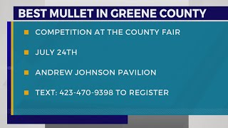 Greene County Fair to hold “Best Mullet” contest [upl. by Hayott]