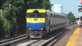 Long Island Rail Road HD 60fps Evening Rush Hour  Bellerose 62618 [upl. by Aiek]