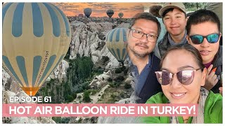 HOT AIR BALLOON RIDE IN TURKEY Family Vacation in Cappadocia  Karen Davila Ep61 [upl. by Anelahs]