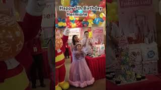 My 7th birthday 🎂 birthday JolibeeBidaAngSaya jolibeekiddiemeal shortvideo [upl. by Atteyram97]