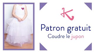 Coudre un jupon  patron GRATUIT  Kandix [upl. by Gardy712]