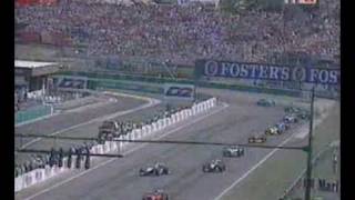 Palik  Häkkinen vs Schumacher Pazar rajt a Hungaroringen 2000 [upl. by Sivaj]