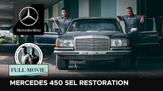 Resurrecting Luxury The Mercedes 450 SEL Restoration by Alcalà Technology [upl. by Enelie885]