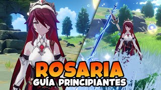 Rosaria Guía completa para principiantes  Genshin Impact [upl. by Sabino]