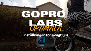 Mina optimala inställningar i min Gopro [upl. by Annaeed]