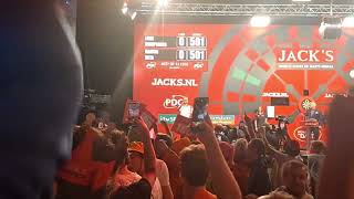 Live Darts Walkons  Damon Hetta amp Luke Humphries  Jacks World Series Finals Amsterdam 2024 [upl. by Icrad160]