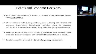 STICERD Atkinson Lecture Cognitive Economics by Andrei Shleifer [upl. by Cutty]