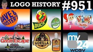 LOGO HISTORY 951  Duck Gorilla Glue Dave amp Busters Atomic Betty amp More [upl. by Astera213]