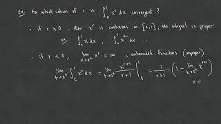 Calc2s0708c Improper Type II p Integrals [upl. by Irtimed]