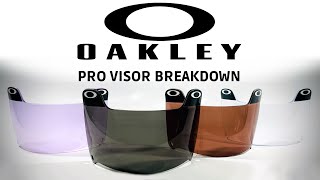 Oakley Pro Visors  Complete Breakdown  Install [upl. by Kellina216]