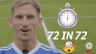 🤯 Can you name 72 clubs in 72 seconds  Leicester Citys Marc Albrighton takes on the challenge [upl. by Emmye881]