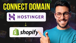 How to Connect Hostinger Domain to Shopify Store  Step by Step Tutorial 2024 [upl. by Craner]