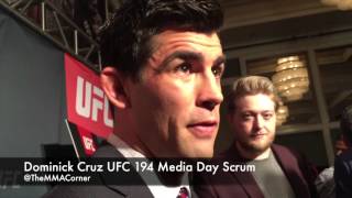 Dominick Cruz quotPeople Comparing Me to Dillashaw Have an Uneducated Eyequot [upl. by Nathanial]