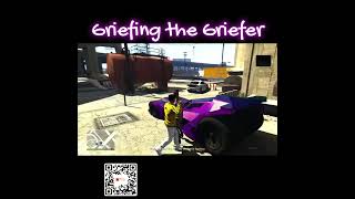 GTA 5 Griefing the Griefer  gta griefer shorts viral [upl. by Patrica415]