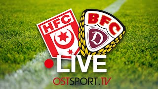 LIVE Hallescher FC vs BFC Dynamo  Regionalliga Nordost  SP15 [upl. by Refotsirk131]