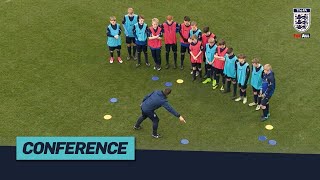 Darran Bowles Defending In Pairs  The FA Grassroots Coaching Conference  FA Coaching Session [upl. by Ferrick466]