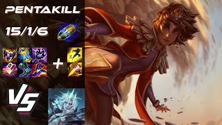 JUNGLE Taliyah vs Viego PENTAKILL  EU Grandmaster Patch 1422 [upl. by Ahsenet829]