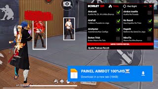 PAINEL AIMBOT👻XIT EXTERNAL PURO IPHONEANDROID HEADTRICK 100 HS✅☠️ipa antban regedit mobile gratis [upl. by Letsirk]