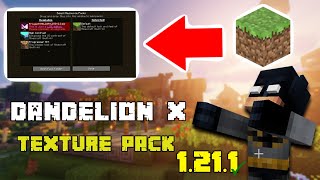 How To Download amp Install Dandelion X Texture Pack for Minecraft 1211 [upl. by Triley]