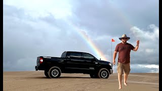 Mid Travel Tundra Chasing Double Rainbows at Silver Lake Sand Dunes Applefest Weekend [upl. by Kaden]