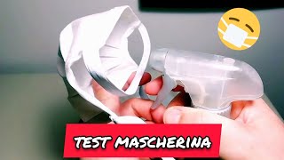 Test Coronavirus la mascherina antivirus in stoffa funziona [upl. by Coraline729]