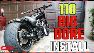 Yamaha Warrior 1700 110 BIG BORE KIT INSTALLATION [upl. by Rogozen]