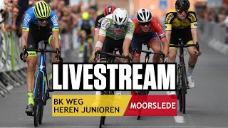 Livestream  BK Wielrennen voor Heren Junioren [upl. by Llebana]