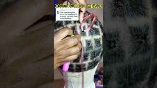 😍Tutorial How To Crochet The Hair Then Start Braiding On Full Lace Wig Cap︱Braiding Tutorial [upl. by Simon]