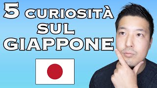 5 CURIOSITÀ SUL GIAPPONE 🇯🇵 3 CULTURA GIAPPONESE 🇯🇵 [upl. by Ullman]