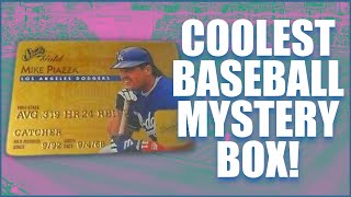 I LOVE RIPPING THESE A Cool Baseball Card Mystery Box From Ebay [upl. by Maya92]