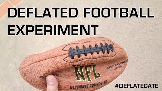 Deflated Football Experiment  DeflateGate  Who Cares [upl. by Enovi]