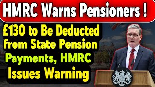 Pensioners Face £130 Monthly Cut in State Pension Says HMRC [upl. by Amalburga]