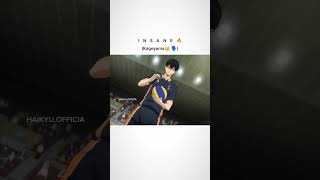 INSANE 🔥 Kageyama haikyuu anime animeedit [upl. by Ahseenal]