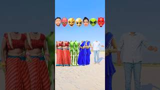 moye moye tranding song to double blueamp red sadi women and green alien head matching new game [upl. by Hessler]