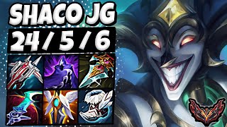 Shaco Jungle vs Lee Sin  OTP  Lol Korea Grandmaster Patch 1316 ✅ [upl. by Balbinder]