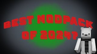 Best Minecraft Modpack of 2024 GET THIS MODPACK [upl. by Litsyrk]