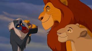 Lion King Intro Scene and Song  Circle of Life Song  Rafiki Holds Simba  Lion King Scene 1 [upl. by Davy]