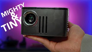 MINI Projector BIG Power  AAXA P7 Review [upl. by Hama13]