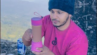 Camping යනවා නම් ඔයා බොනම ඕනී Drink එකක් මේක 😂  Making a Chocolate Milkshake with mansaranna [upl. by Stiegler781]