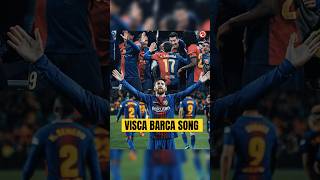 Visca Barca song Lewandowski Lamine Yamal Raphinha Pedri short shorts barcelona [upl. by Ellora]