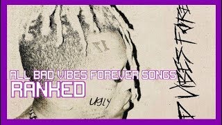 ALL BAD VIBES FOREVER SONGS RANKED [upl. by Tiphani]