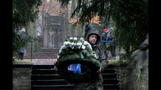 Volkstrauertag 19112023 Jüdischer Friedhof Weißensee [upl. by Blondie391]