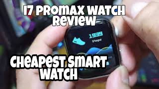 i7 Promax Watch Tagalog Review Cheapest Smart watch [upl. by Eikcaj16]